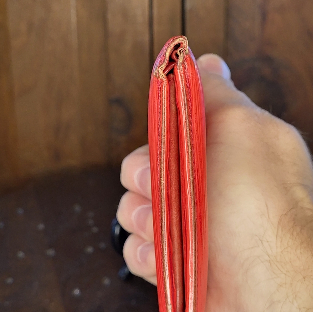 Louis Vuitton Coral Epi Leather Wallet - Picture 8 of 13